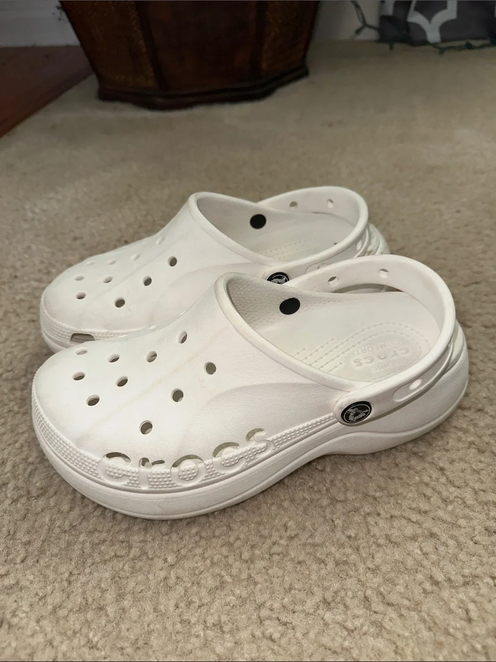CROCS Kids Classic Clog - White